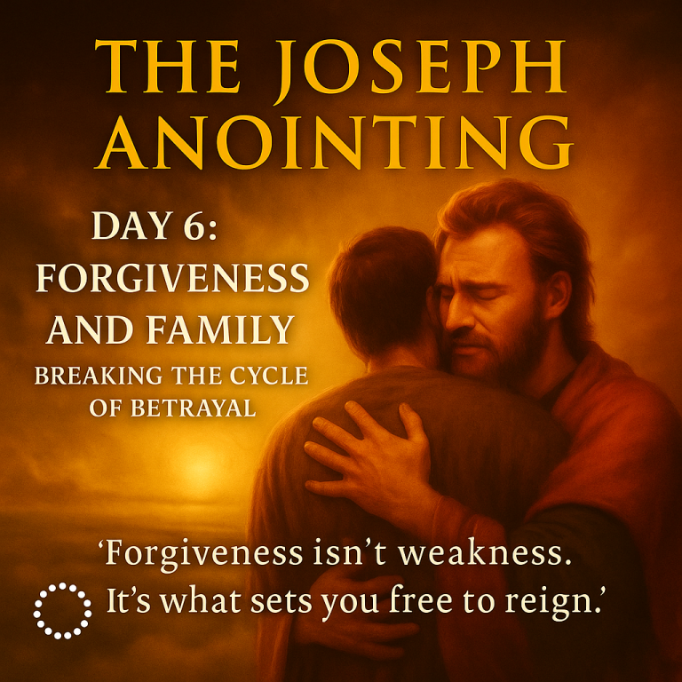 Day 6: Forgiveness and Family: Breaking the Cycle of Betrayal