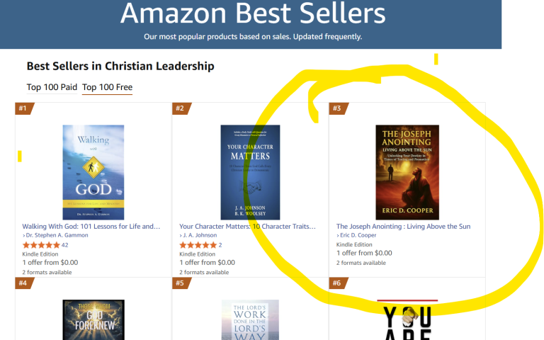We’re #3 on Amazon’s Best Sellers List!